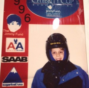 The young Jimmy Fund Supporter